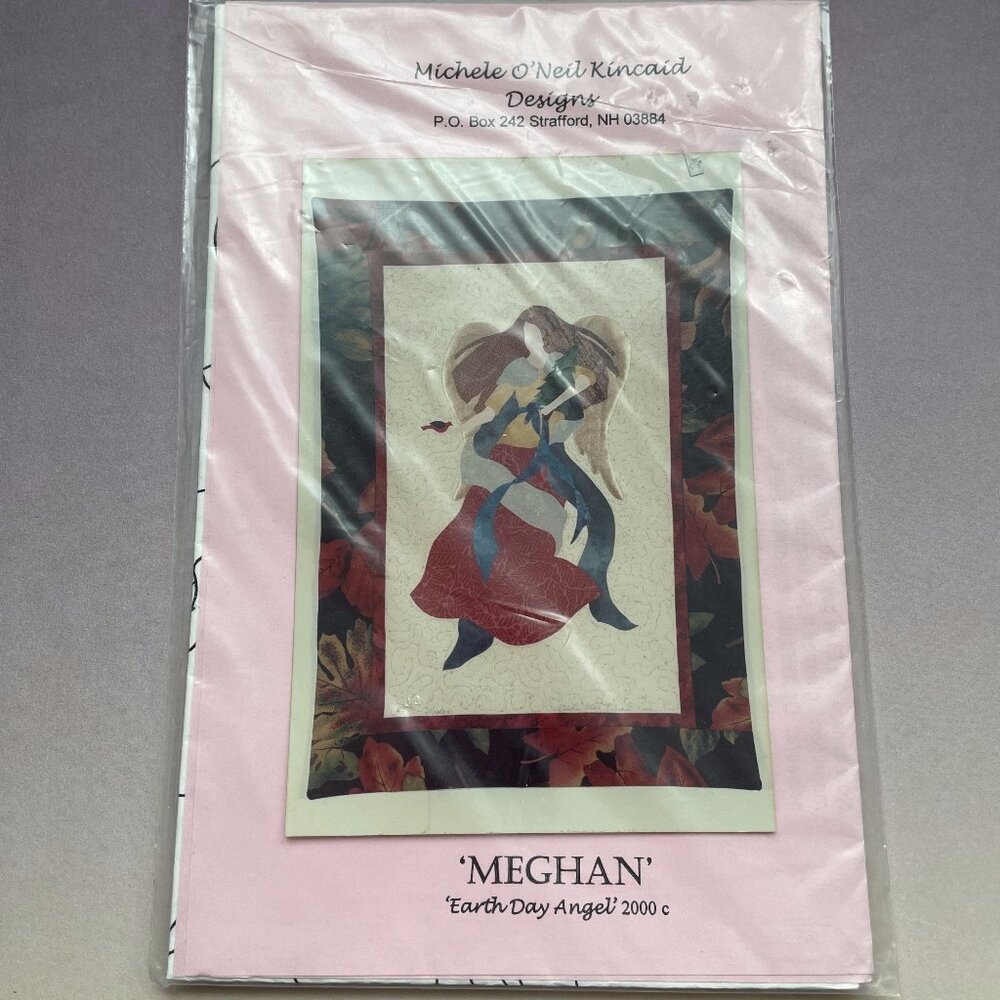 Earth Day Angel Patchwork Sewing Pattern Applique